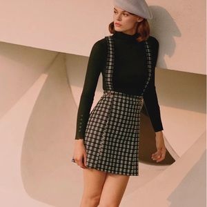 Maeve Skirt with Suspenders